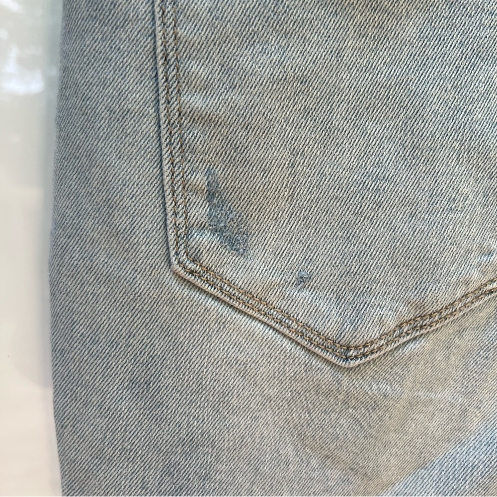 NWOT Old Navy Rockstar Super Skinny High Rise Distressed Full Button Fly Jeans - Picture 9 of 12